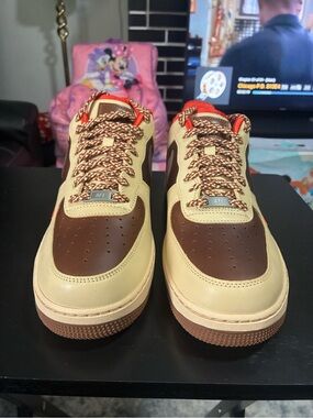 Nike  Sneakers in Brown, Cream and Orange Accents open to reasonable offers